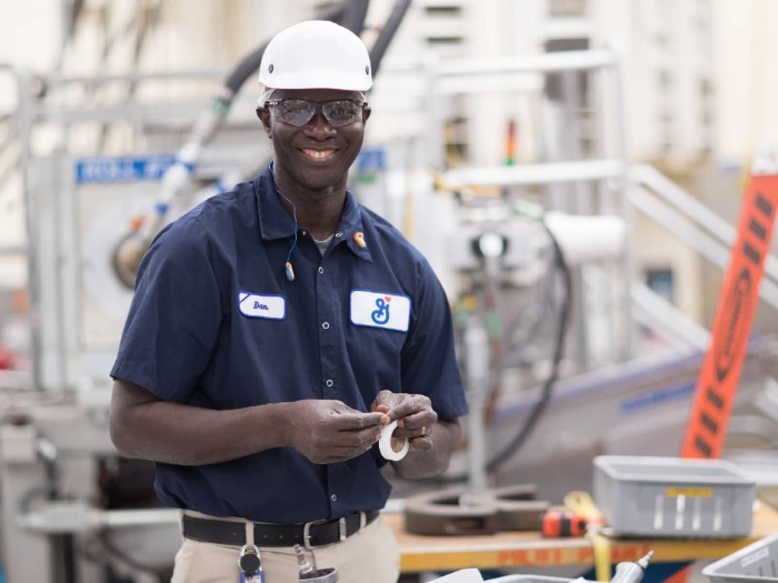 Employee at our James Bell Ford technical center